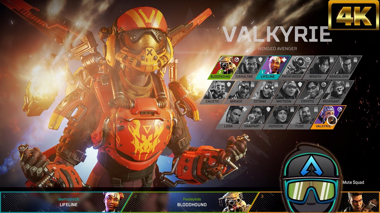 New Apex Legends Valkyrie Launch Bundle Birthright Skin Intro Animation! “