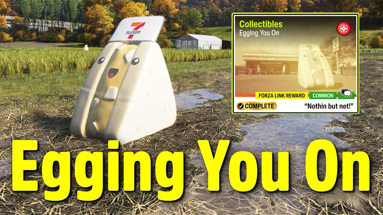 Forza Horizon 6 Egging You On Collectibles Challenge Egg Sandwich Mascots | Series 6 Week 2 Autumn
