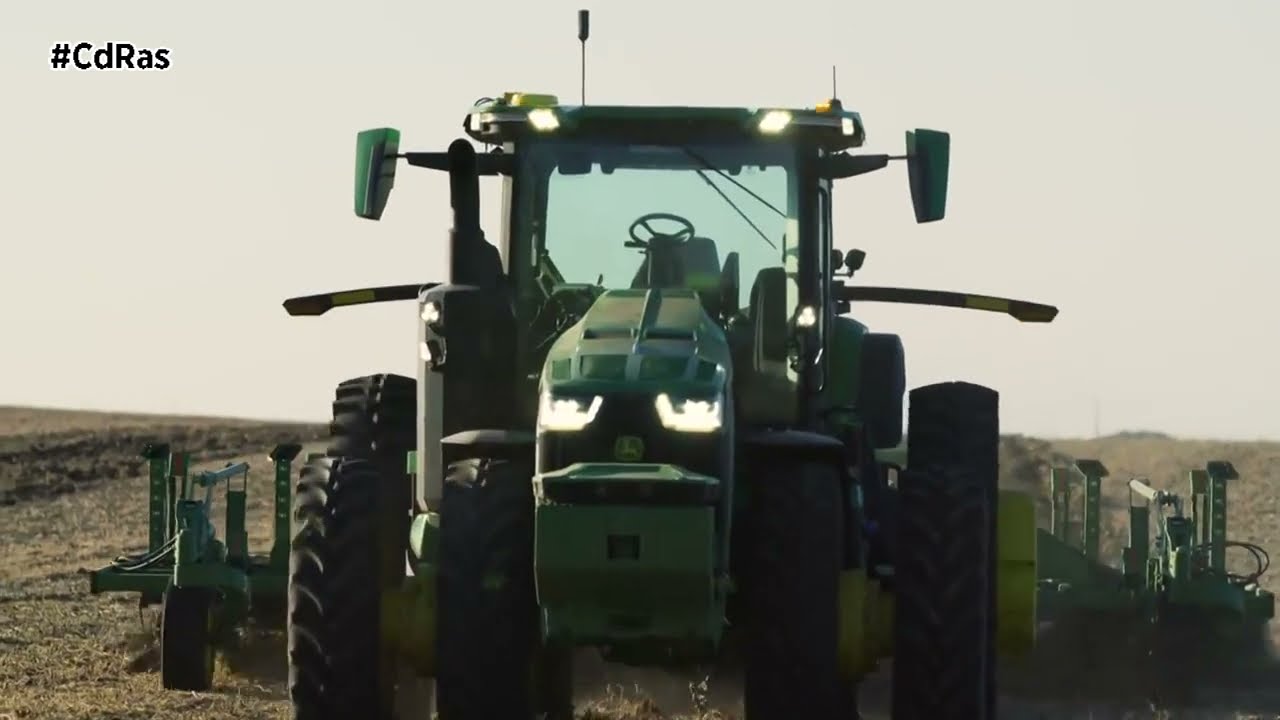 LUJO Y TECNOLOGÍA-DEERE & CO 8R TRACTOR AUTÓNOMO | By #CdRas