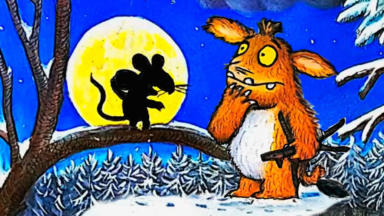 THE GRUFFALO'S CHILD StoryTime kids live pictures in my book STORIES AND TALES