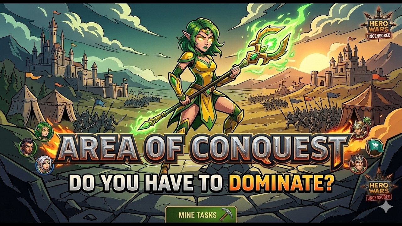 Hero wars AREA OF CONQUEST: Dominate or Lose? ⚔️ Full Guide