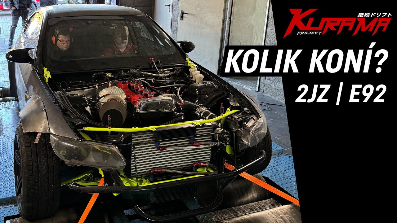 Kolik má E92 2JZ koní? | xxxx HP?! | Kurama #23