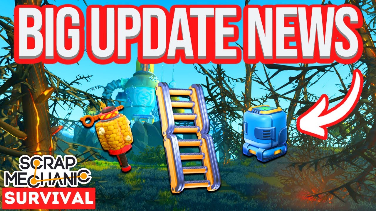 Вторая глава игры Scrap Mechanic скоро выйдет.