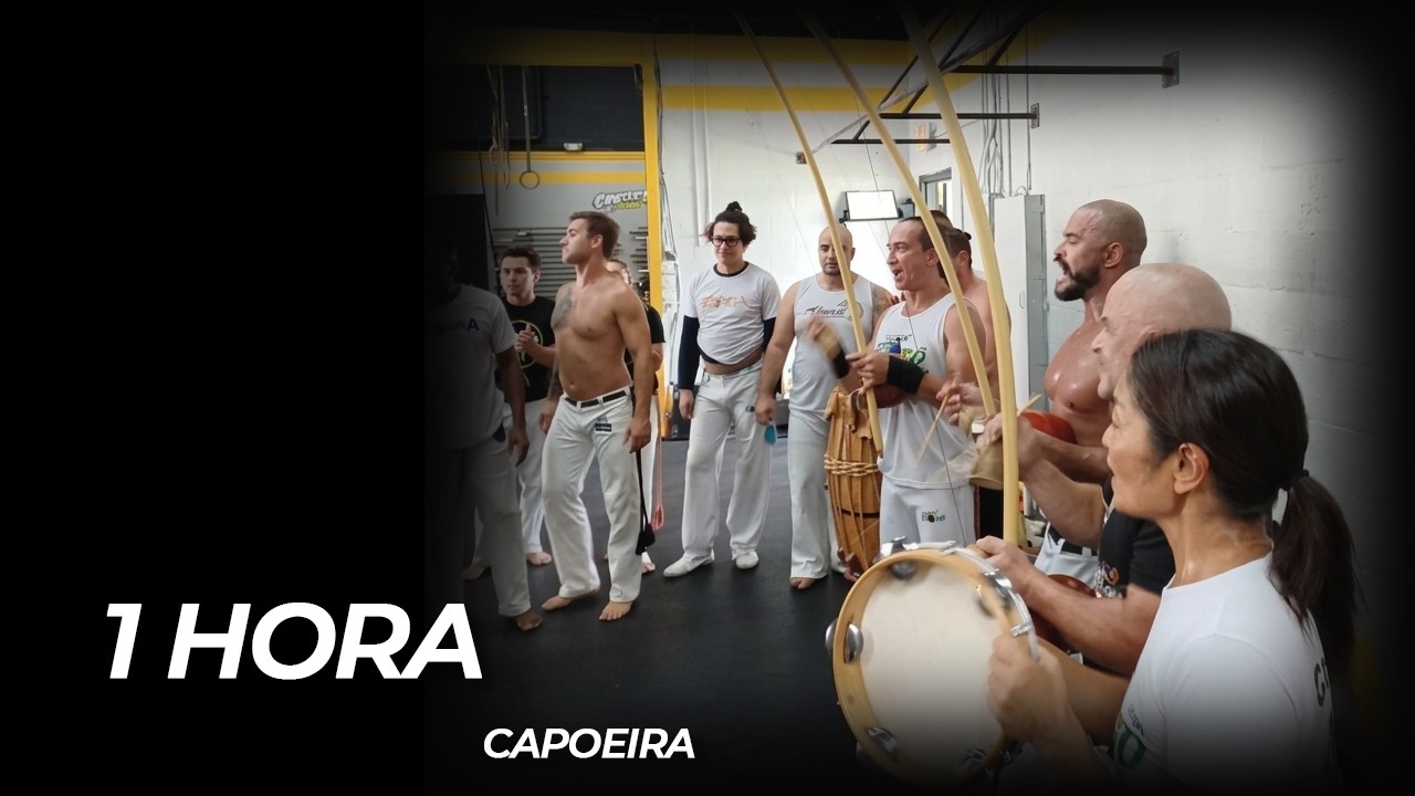 Musica pra treinar capoeira uma hora/ Ao vivo /Voador Music