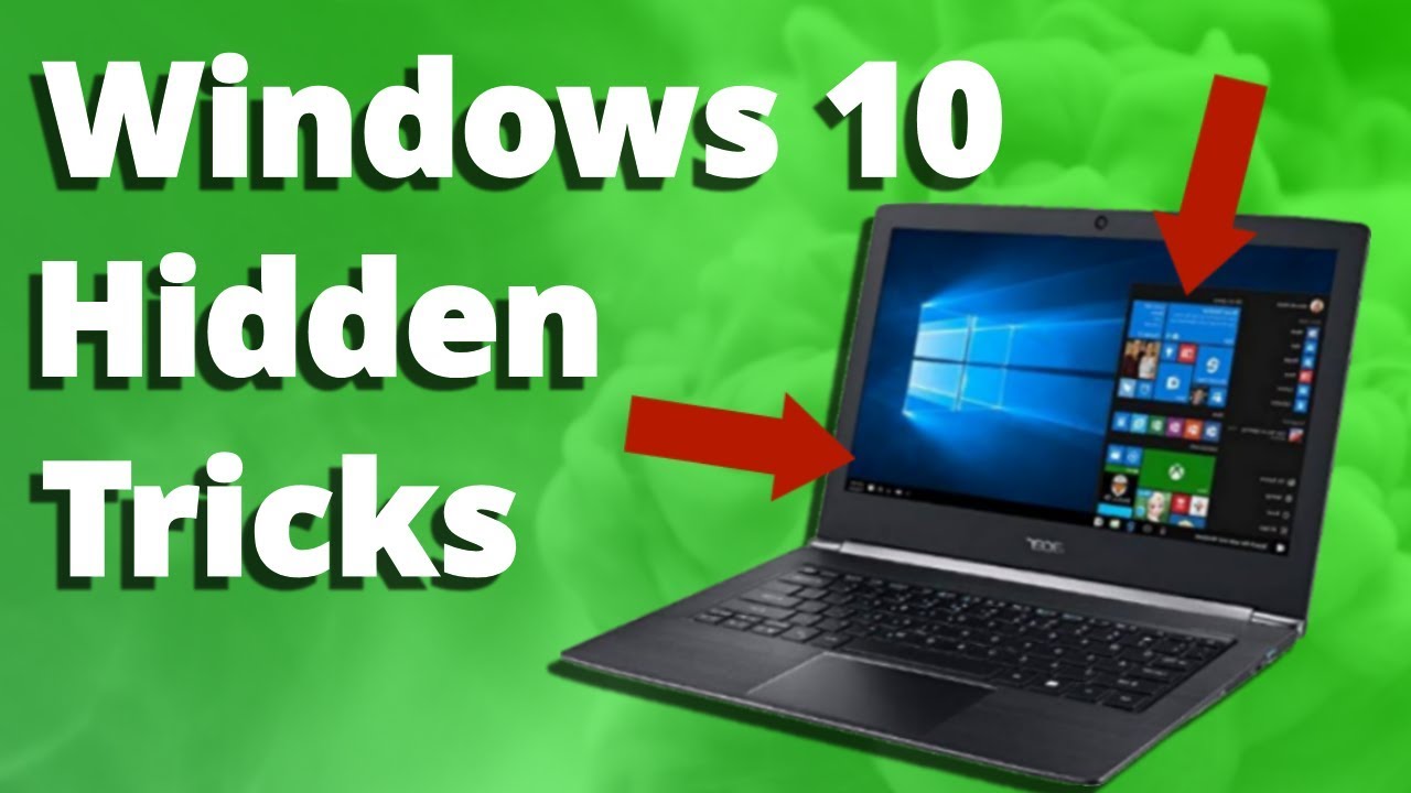 Windows 10 Update Hidden Features, Tips and Tricks Settings you MUST know about!