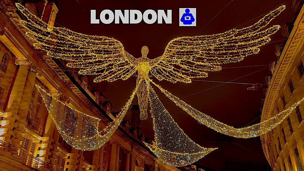 2024 London Christmas Walk 🎄 London’s Christmas Lights Tour to MAYFAIR | Central London Walking Tour