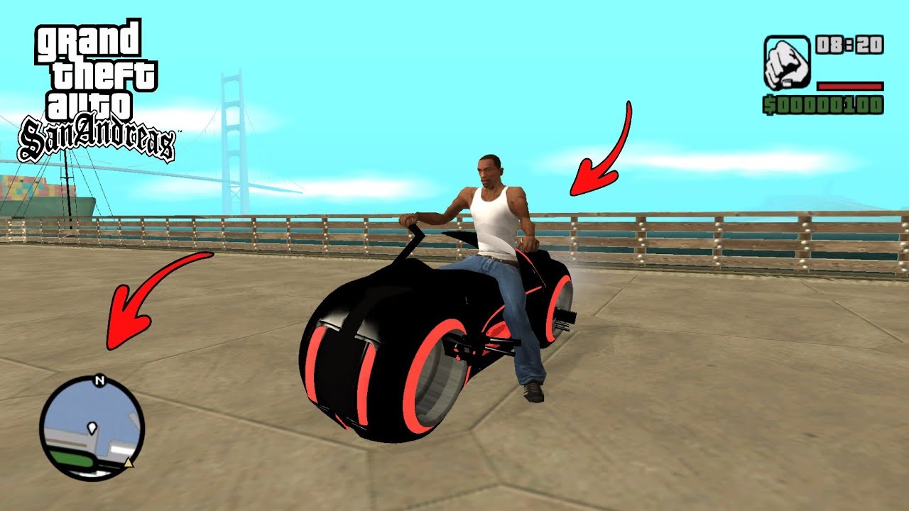 Tron Bike Location in GTA San Andreas | How to Unlock the Light Cycle (Full Guide)