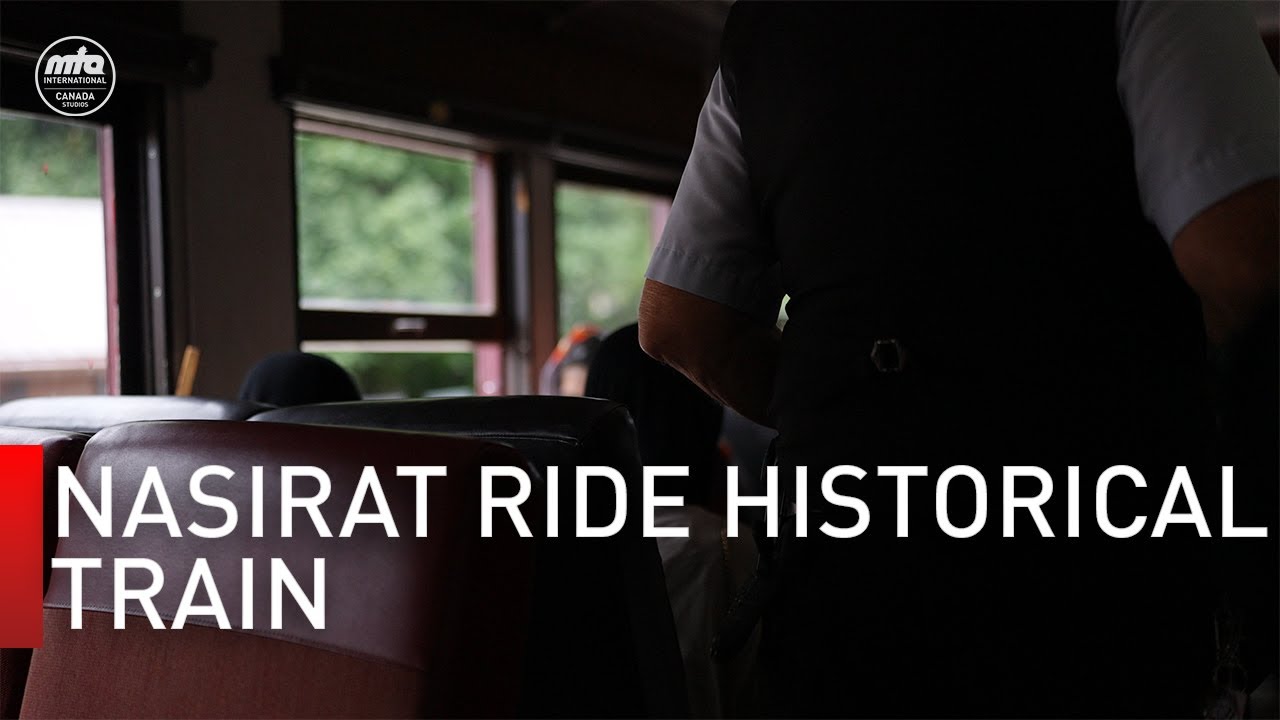 Nasirat Canada Field Trip on a Historical Train