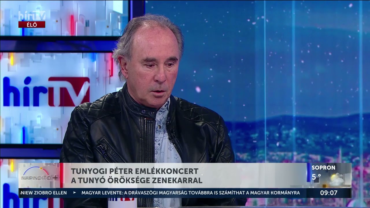 Tunyogi Péter emlékkoncert a Tunyó Öröksége zenekarral - HírTV