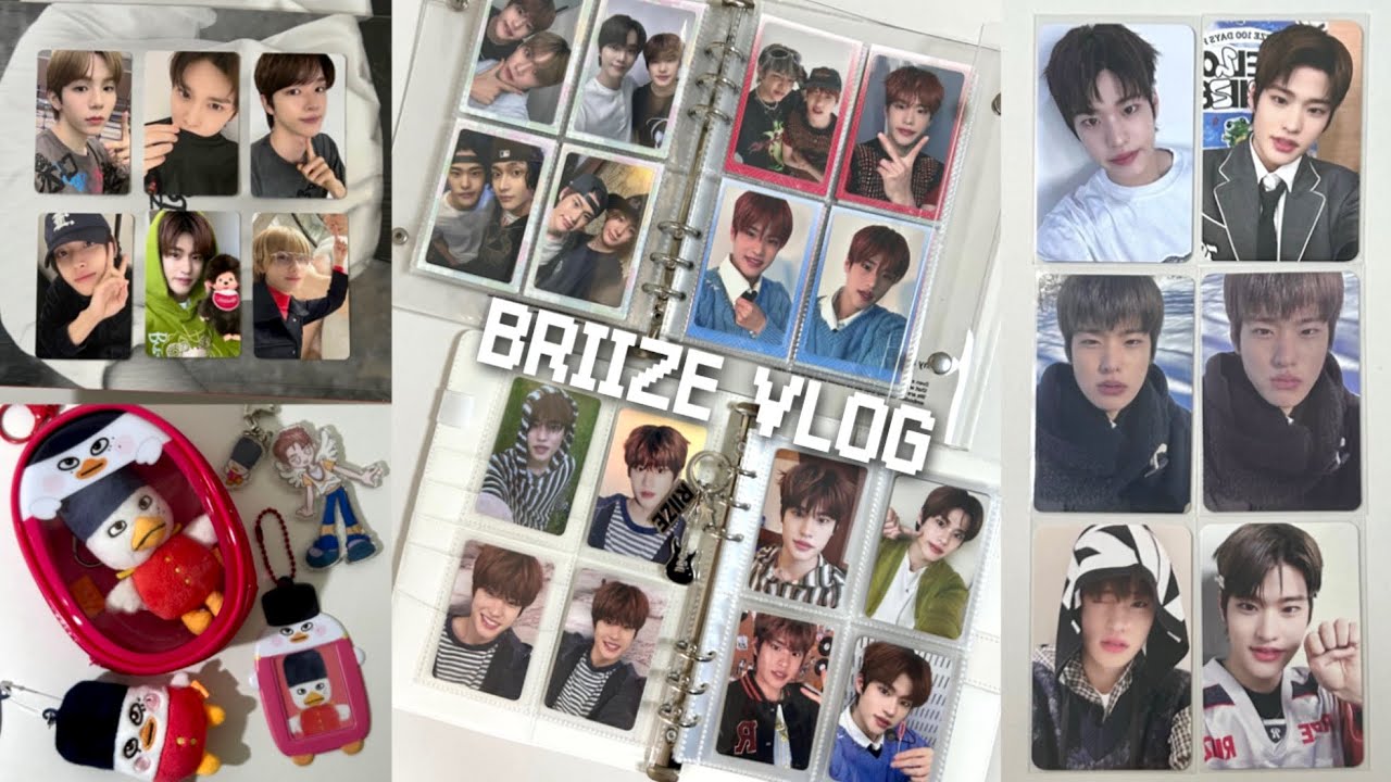 [브리즈 브이로그] 깡깡 모음.zip | 또프 • 콤보 앨범깡 • 럭키 앨범깡 • 준등기깡 • 반택깡 • 미공포 • 총대 • 마카롱 바인더 • 팝업 MD