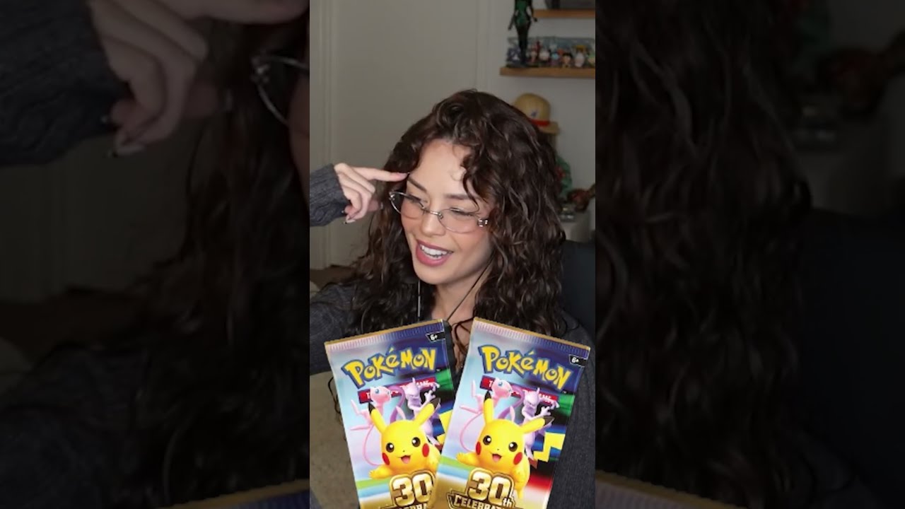 Valkyrae Pulls one of RAREST Pok&eacute;mon Cards #shorts