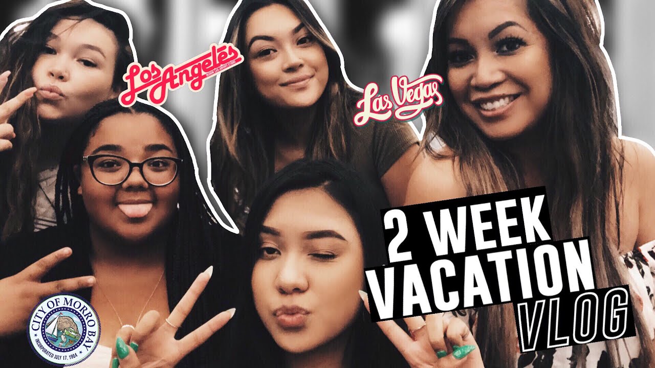 i traveled for 2 weeks straight | Las Vegas, Morro Bay, Los Angeles Vlog