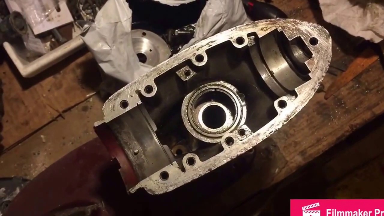 1957 johnson 35 hp lower unit re seal