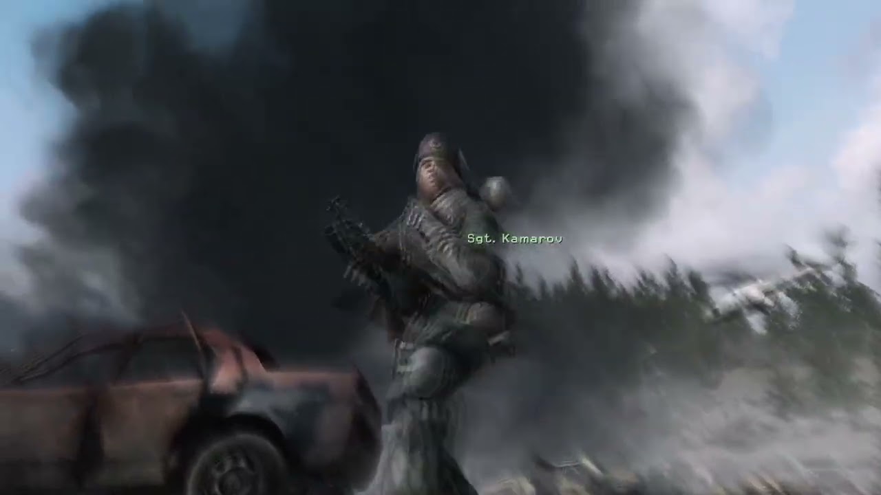 Call of Duty 4: Modern Warfare part 17 Game Over (Final Level)