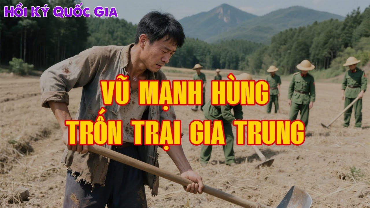 VŨ MẠNH HÙNG VƯỢT TRẠI CẢI TẠI TÙ GIA TRUNG | Hồi Ký Miền Nam VN