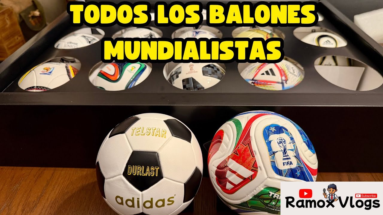 REVIEW TODOS LOS BALONES MUNDIALISTAS MINI !!! ADIDAS 2026