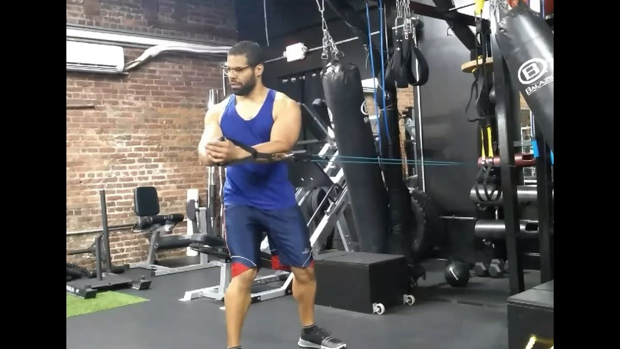 Oblique Twist - w/Resistance Band