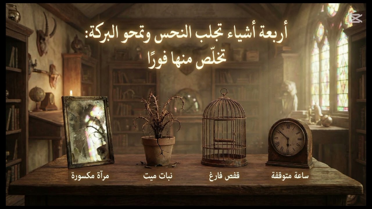 أربعة أشياء تخلص منها فورًا… تجلب النحس وتمحو البركة من حياتك!