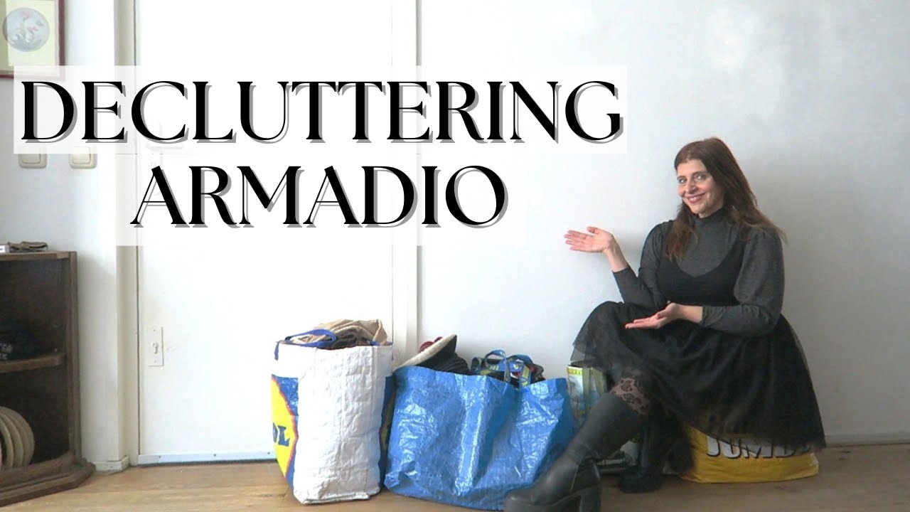 DECLUTTERING annuale dell'armadio - Perché non indosso questi vestiti?