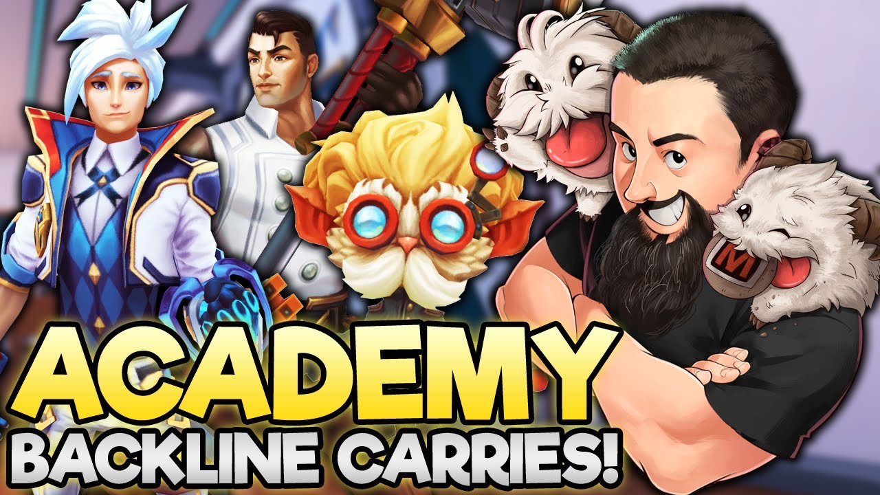 4 Academy - How Many Carries Do You Want? Yes. | TFT Into the Arcane | Teamfight Tactics