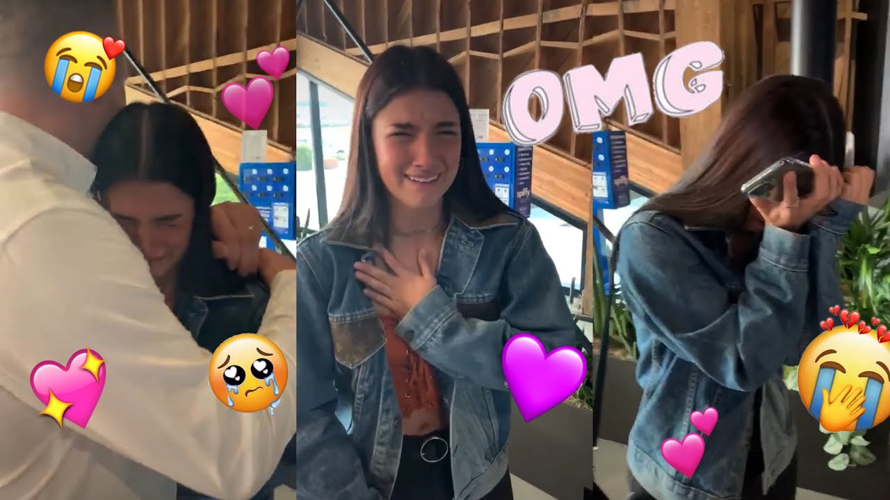 Charli D’Amelio cries when she finds out she’s gonna meet JLO🥺
