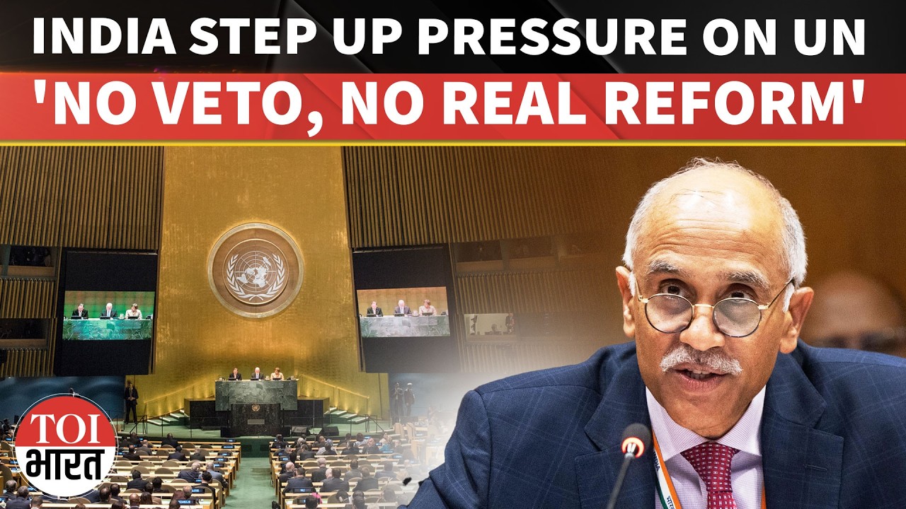 'No Real Reform Without Veto Expansion,' Says India At UN Security Council Talks In Strong Push