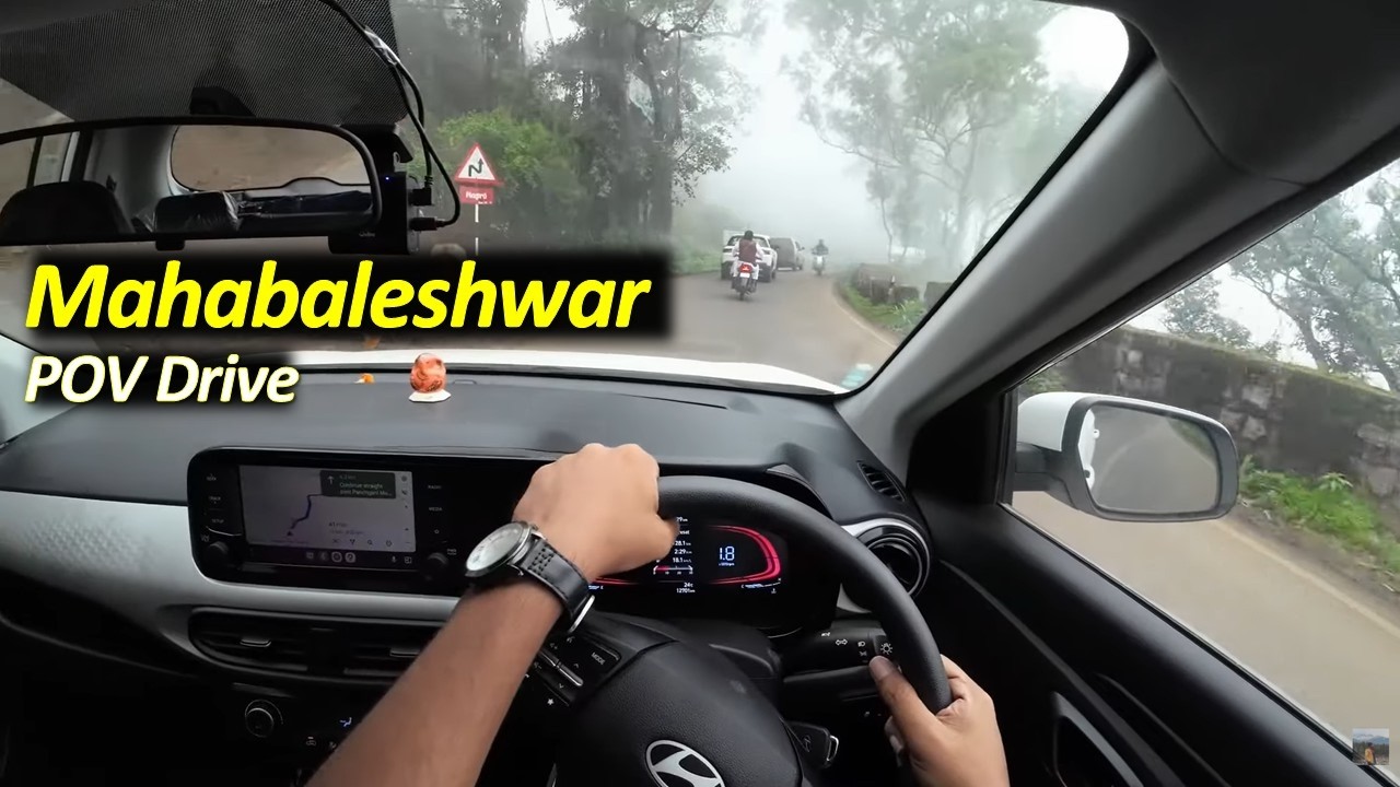 Hyundai Exter AMT 2026 POV Drive | Scenic Mahabaleshwar Hill Roads 🚗 Real Performance on Mountains