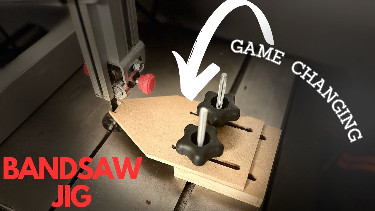The Ultimate Flush Trimming BANDSAW Jig & Tune Up