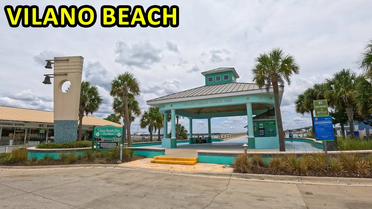 Vilano Beach - St Augustine Florida Driving Through