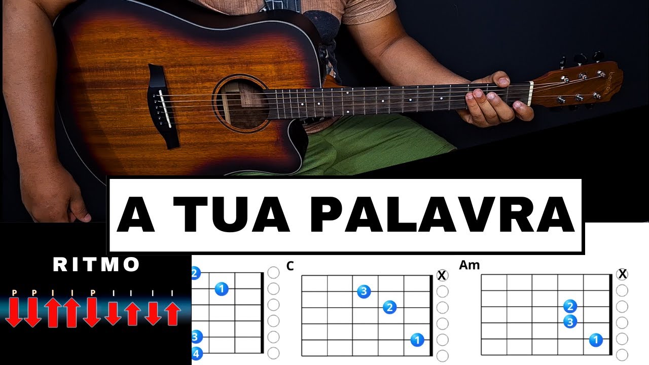 LOUVOR de LARISSA PIRES com 4 ACORDES e apenas 1 RITMO - Aula de Viol&atilde;o Simplificada