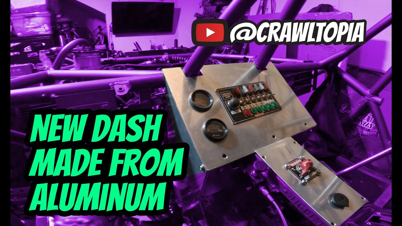 New Dash made from Aluminum (how to cut aluminum by hand)