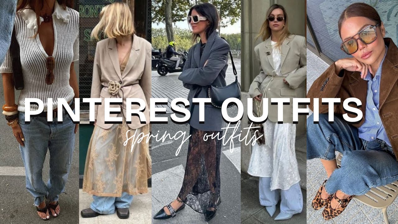 Recreating Pinterest Outfits | Spring Outfit Inspiration