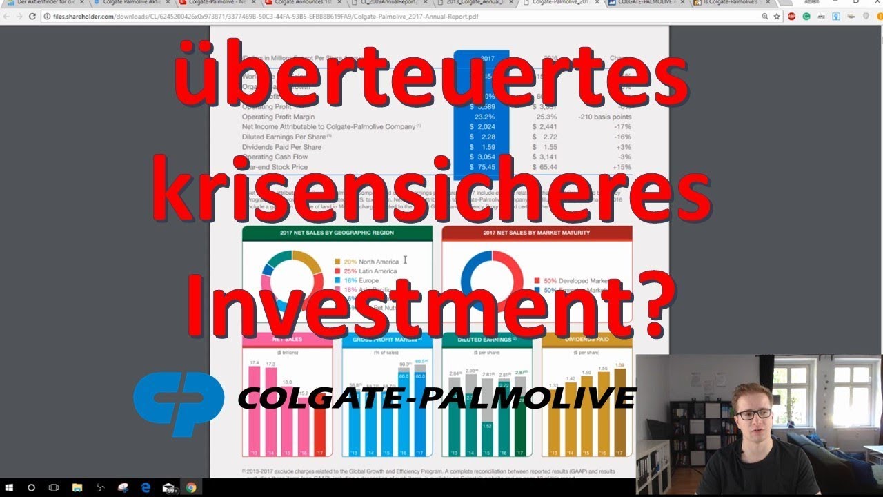 Colgate Palmolive Aktie - krisensicherer Dividendenaristokrat - warum so teuer?