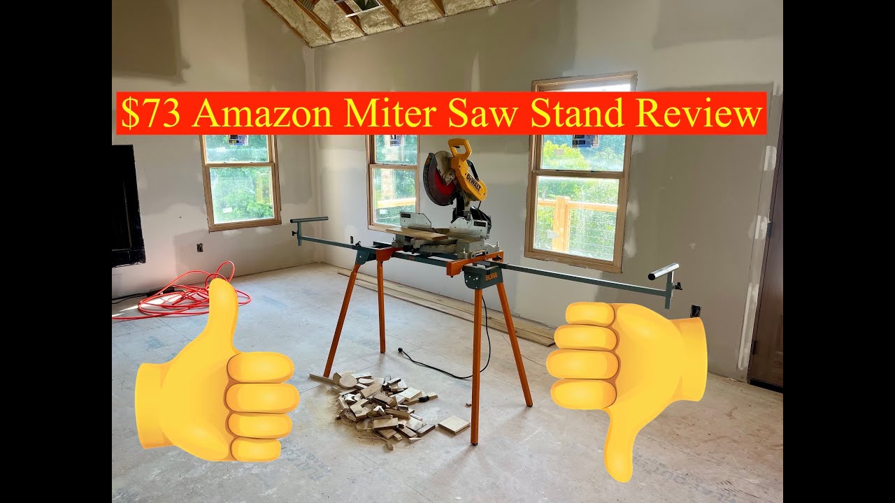 $73 Amazon Miter Saw Stand Review (Bora PM4000)