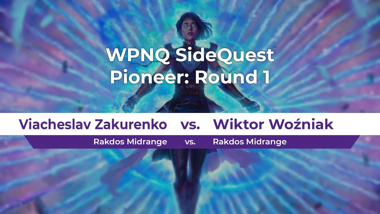 MTG - WPNQ SideQuest | Pioneer | Round 1: RB Midrange vs. RB Midrange