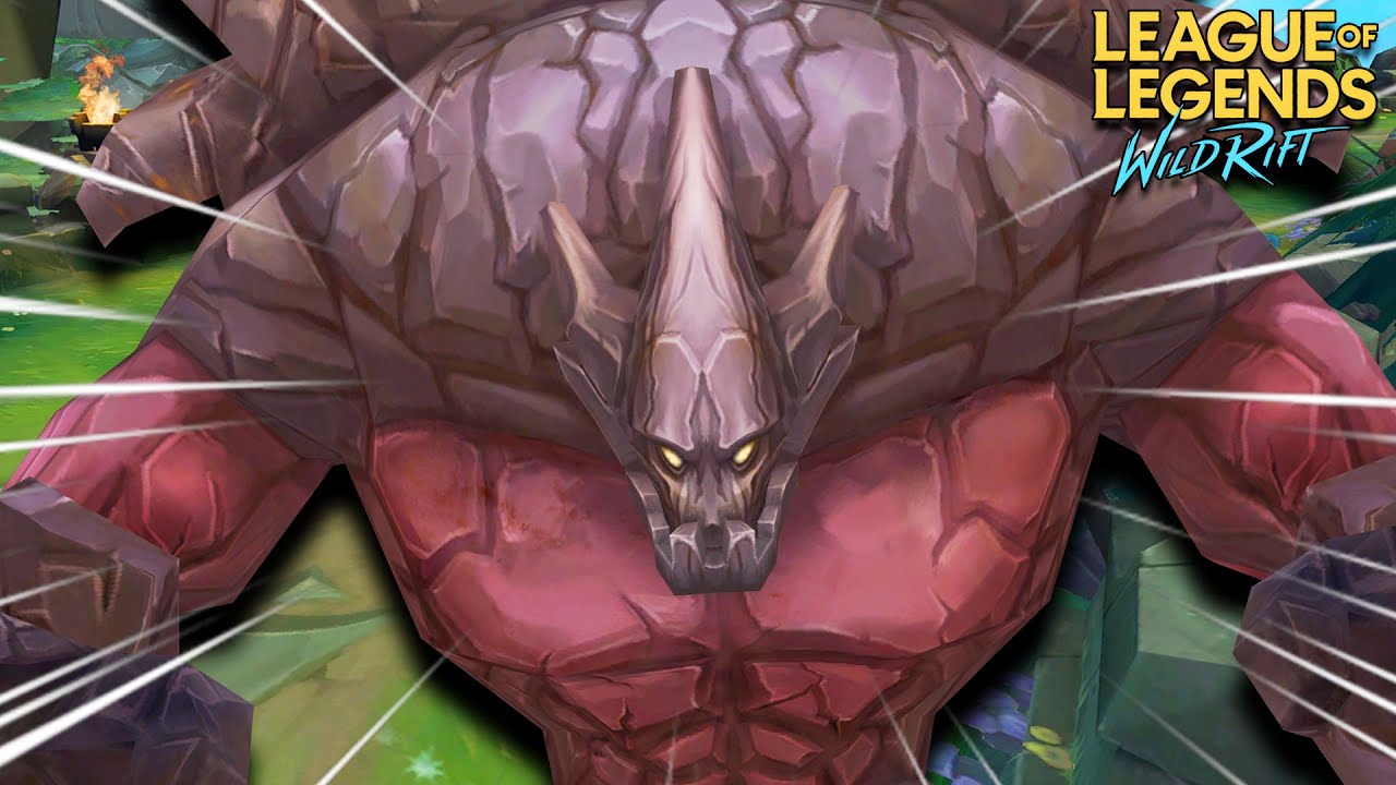 TANK AMA HASAR &Ccedil;IKARTIYOR &Ccedil;OK GARİP | Wild Rift Malphite Oynanış ⚡️