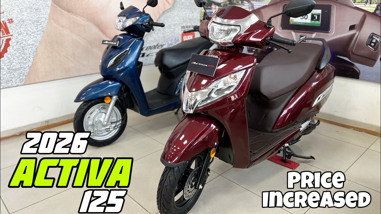 2026 New Honda Activa 125 Detailed Review Video | Honda Activa 125 New Model 2026 | 125cc Scooter 