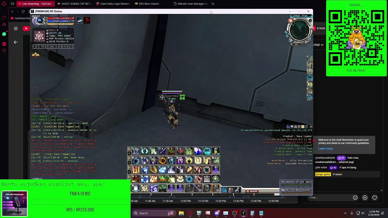 Belajar Main RF Live Stream #12