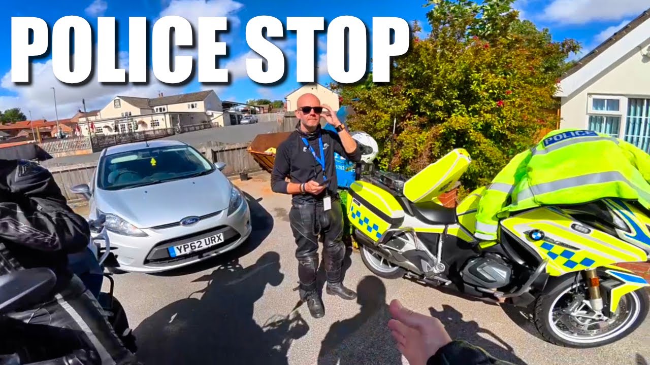 Police Stop On 2025 BMW S1000XR Ride To Helmsley North Yorkshire