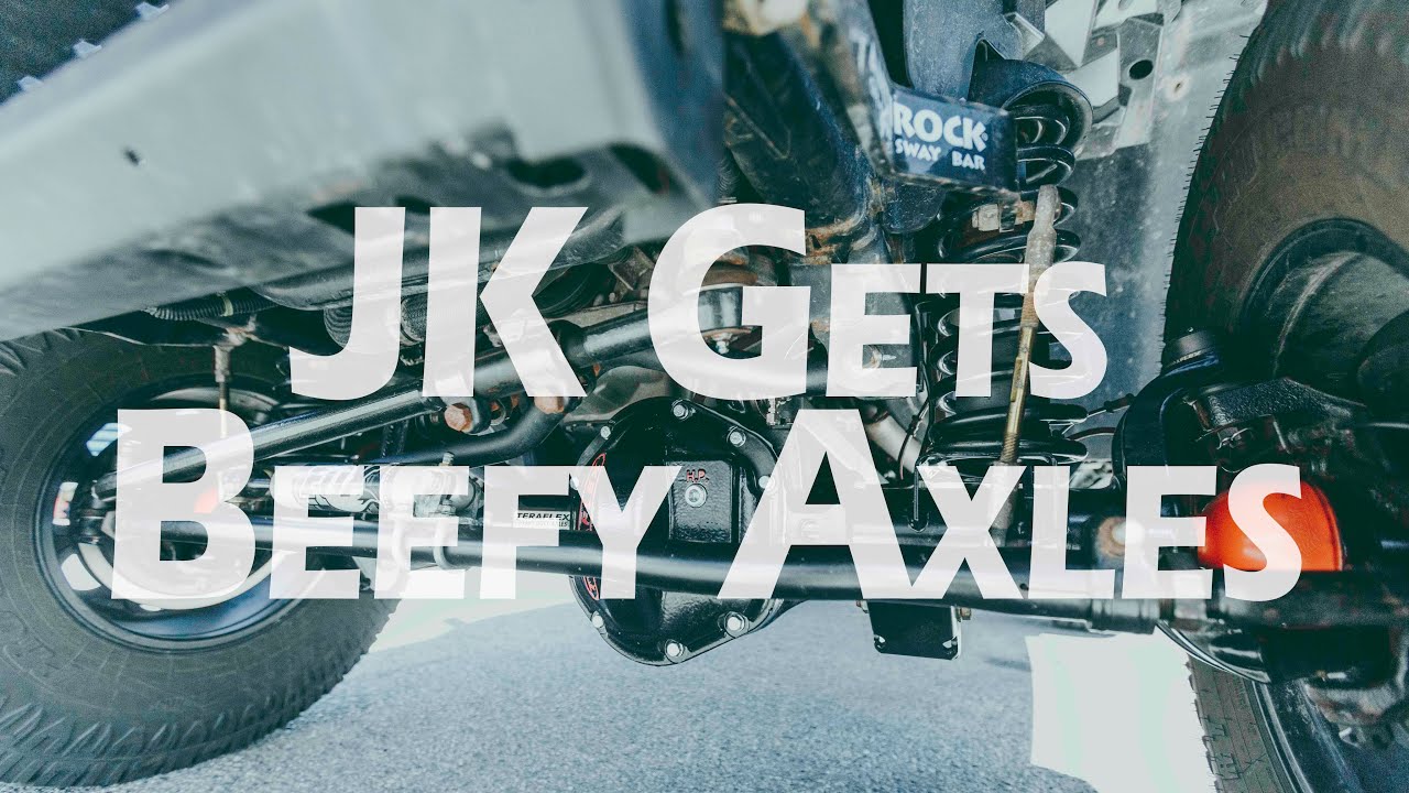 How We Build Super Strong Axles with ARB Lockers, Big Brakes & 4.56 Gears for the Jeep Wrangler JK!