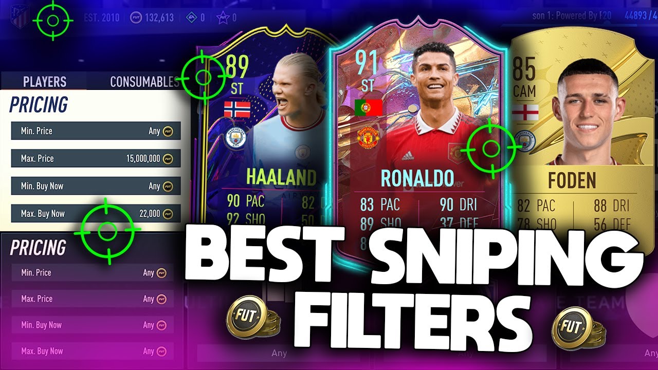 Best Sniping Filters #5 *MAKE 100K FAST * | FIFA 23