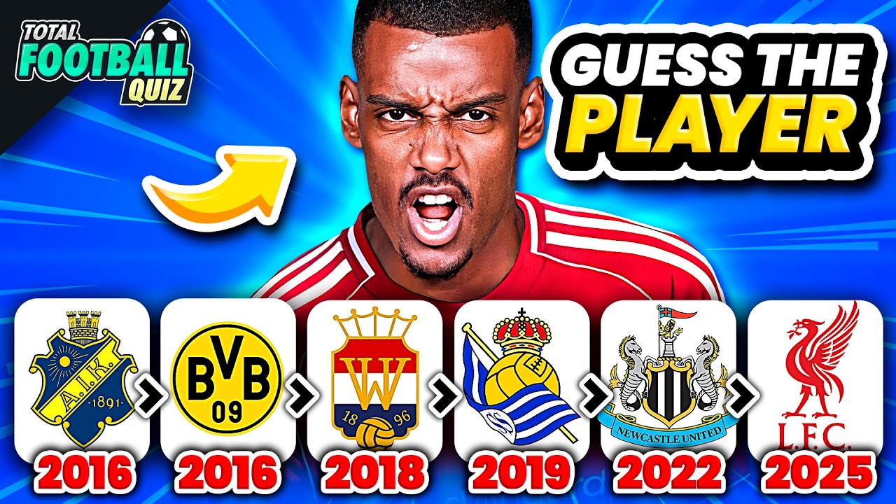 GUESS THE PLAYER BY THEIR TRANSFERS | FOOTBALL QUIZ TRIVIA 2025