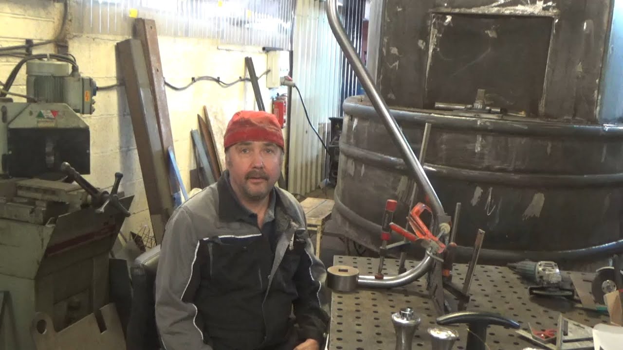 Narrow Boat Build . Making The Tiller