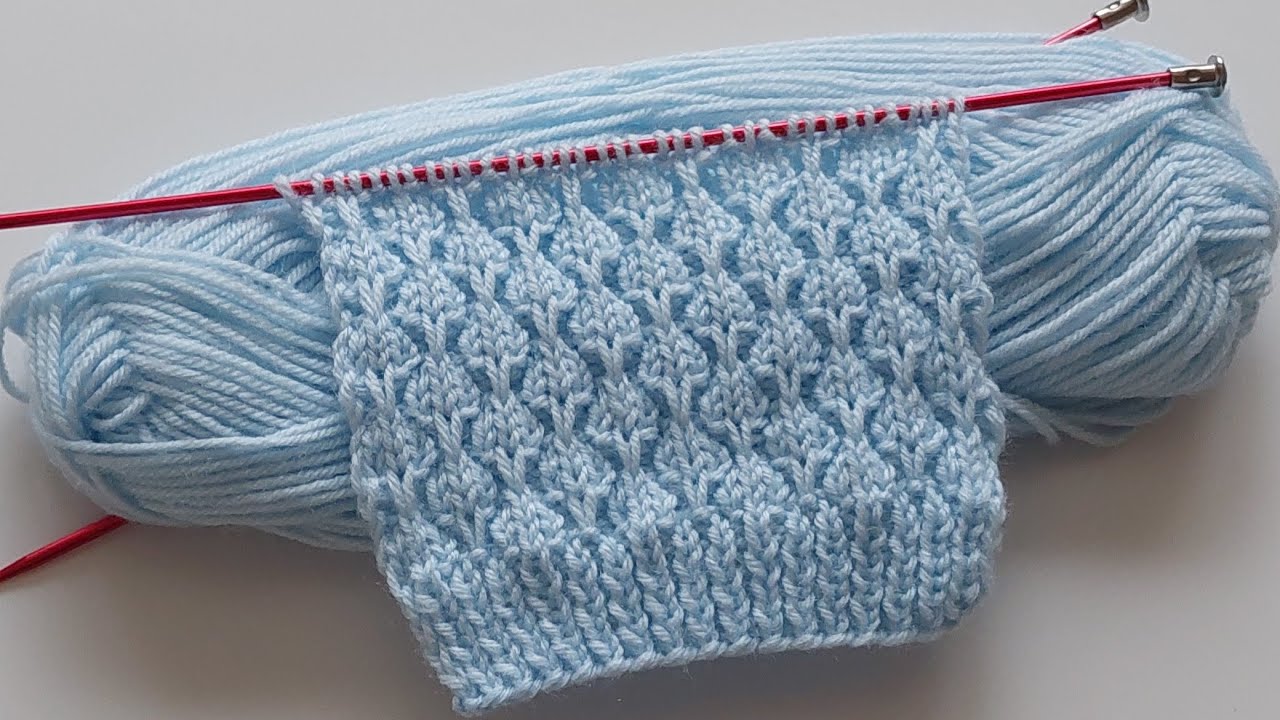 iki şiş kolay örgü model anlatımı✔️zincirli baloncuklar modeli✔️bebek örgüleri✔️crochet knitting