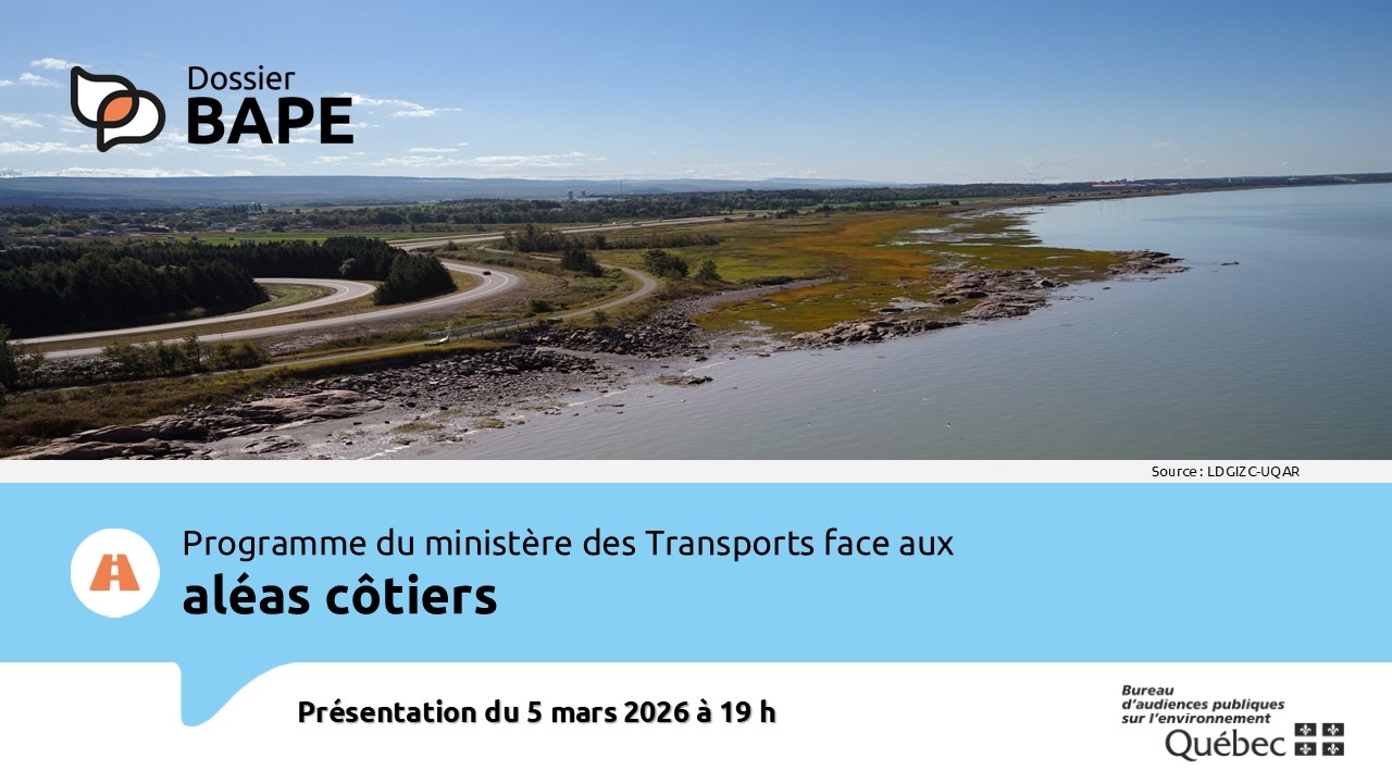 Séance publique d'information - 5 mars 2026 à 19h