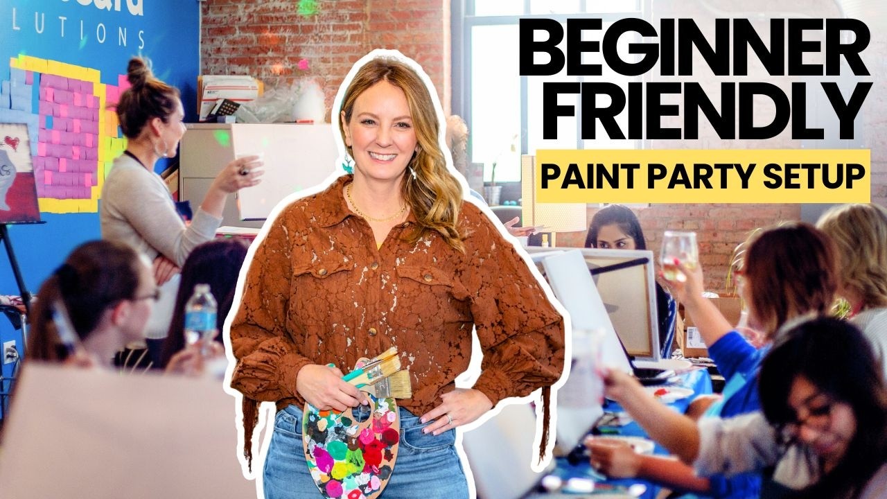 Как организовать прибыльную вечеринку с рисованием (пошаговая инструкция для начинающих)