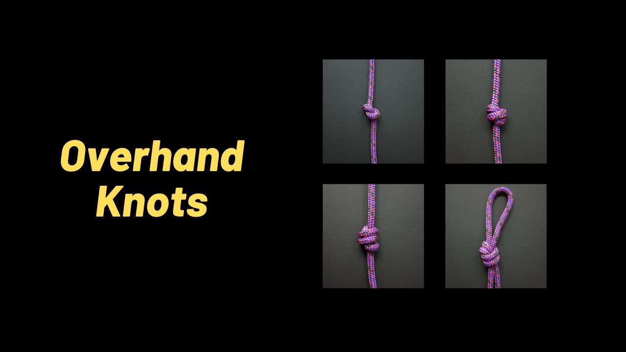 The Ashley Book of Knots Challenge: Single-Strand Stopper Knots - Overhand Knots #514-518