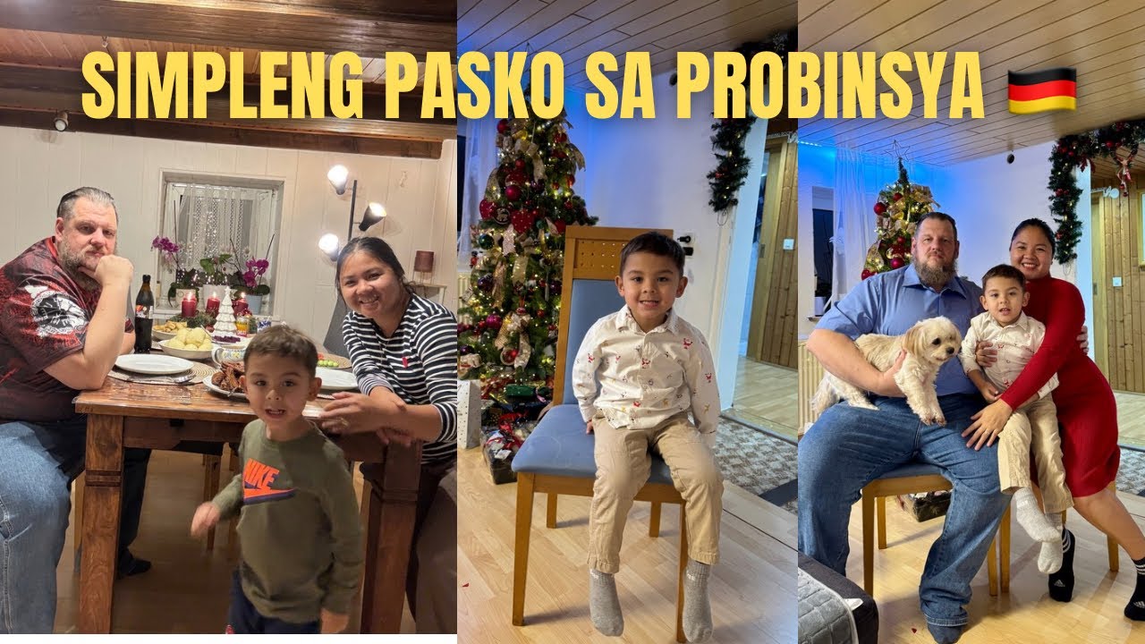 Simpleng Pasko sa Probinsya na Malayo sa Pinas | Life of a Filipina in German Province.