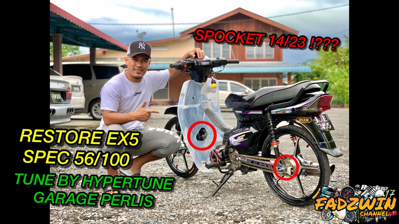 RESTORE EX5 ,SPOCKET 14/23 ??? TUNE BY HYPERTUNEGARAGE PERLIS