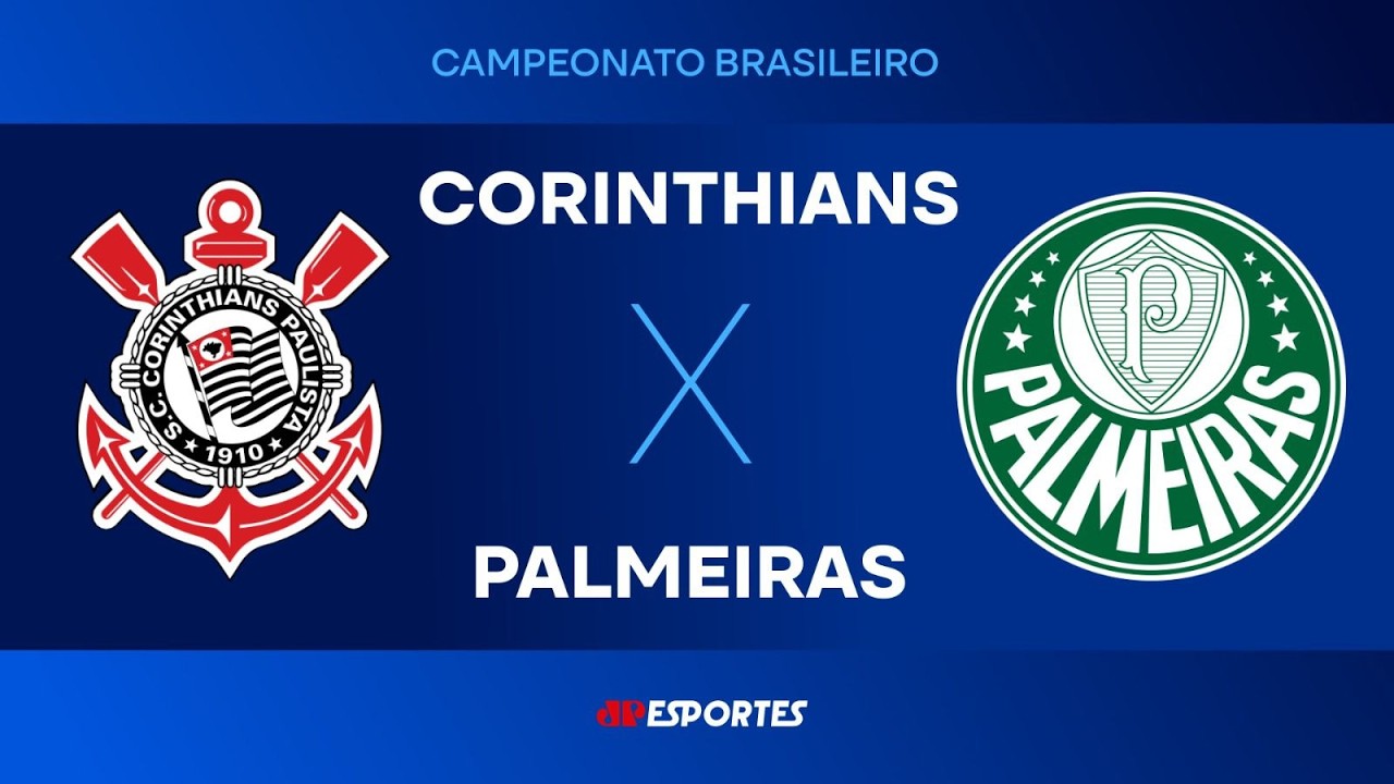Corinthians x Palmeiras - AO VIVO - 12/04/2026 - Brasileir&atilde;o